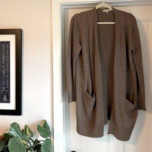 Madewell long sweater cardigan